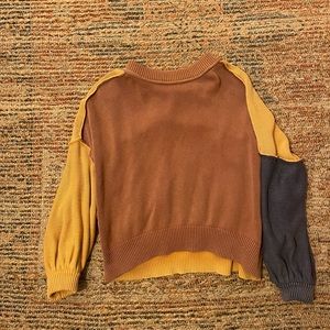 Urban outfitters color block sweater